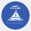 Search for sailor party stickers Navy blue