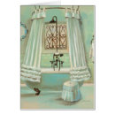 Search for vintage bathroom postcards Blue