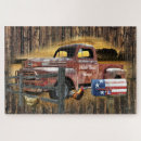 Recherche de camion rouge puzzles Ferme