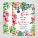 Recherche de hawaï invitations Floral