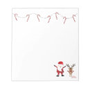 Search for santa claus notepads Red