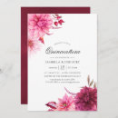Search for wine quinceanera invitations Floral