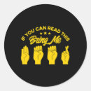 Search for deaf stickers Language