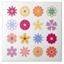 Search for vintage floral pattern tiles Rose