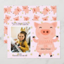 Search for this little piggy invitations Pink