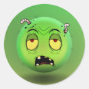 Search for green emoticon stickers Face