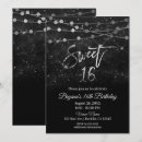 Recherche de lumière noire invitations Élégant