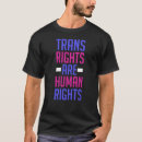 Search for trans rights are human rights tshirts Lesbian