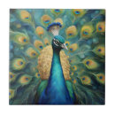 Search for peacock green tiles Bird