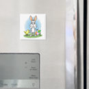 Recherche de lapin de pâques magnets Poussin