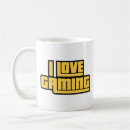Recherche de jeu vidéo tasses Drôle
