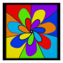 Recherche de arc en ciel abstrait posters Fleur
