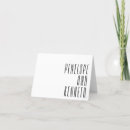 Search for white lettering cards Elegant