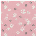 Search for footprint fabric Dog