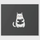 Search for book wrapping paper Cats
