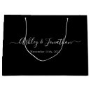 Search for anniversary gift bags Black and white