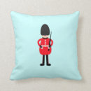 Recherche de soldat coussins Britannique