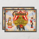 Recherche de vintage circus invitations Carnaval