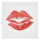 Recherche de lipstick posters Baiser