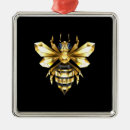 Search for bee ornaments Gold
