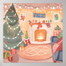 Search for christmas fireplace posters Merry