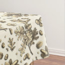Search for brown leaves tablecloths Rustic
