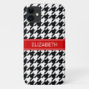 Recherche de houndstooth iphone coques Chic
