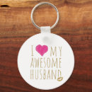Search for love my husband keychains Wife