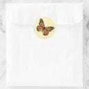 Search for beautiful butterflies stickers Yellow