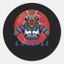 Recherche de guerrier japonais autocollants Manga