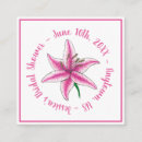 Search for glasses square invitations Pink