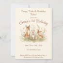 Search for fawn birthday invitations Bunny
