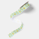 Recherche de jaune et turquoise rubans Floral