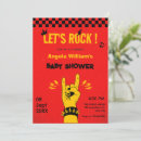 Search for lets rock invitations Retro