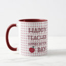 Search for retro teacher mugs Red