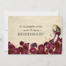 Search for red rose note invitations Rustic