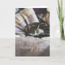 Search for cute animal thinking of you cards Kitten