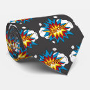 Search for comic book ties Colourful