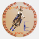 Search for barrel horse stickers Western