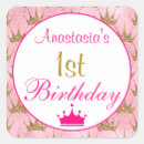 Search for hot pink and gold stickers For kids