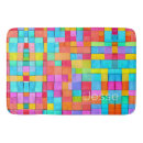 Search for blue and orange bath mats Fun