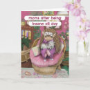 Search for funny daughter mothers day cards Pink