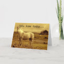 Recherche de cheval autour vœux cartes Animal