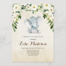 Search for white elephant invitations Greenery