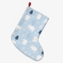 Search for cute polar bear christmas stockings Blue