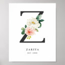 Search for letter z posters Baby shower