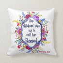 Recherche de proverbes 31 coussins Floral