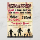Recherche de zombies halloween invitations De la partie