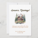 Search for mountain cabin christmas cards Watercolor