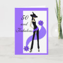 Search for 50th for women birthday cards Fifty and fabulous